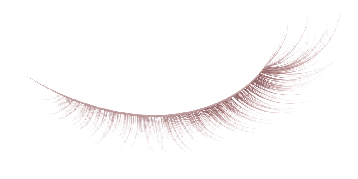 Delicate eyelash illustration